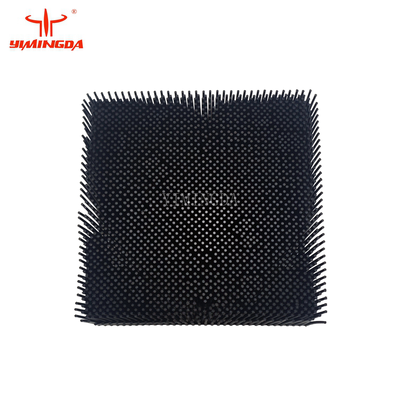 Black color Nylon Brush 99*99*39mm Auto Cutter Bristle For Investronica Cutter
