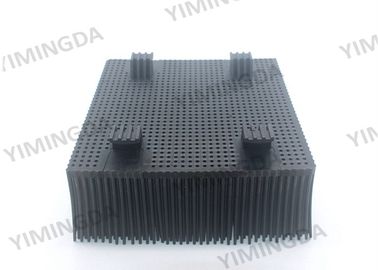 100 * 100mm Auto Cutter Bristle Black Square Foot Nylon Bahan Bristles Blokir untuk IMA Cutter