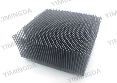 Warna hitam Nylon Auto Cutter Bristle 100 * 100 * 40mm Untuk IMA Cutter