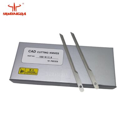 CH08-02-25W1.6G6/132*6*1.6mm 130*6*1.6mm Speed Steel Cutting Blade Untuk Yin / Takatori Cutter Spare Parts