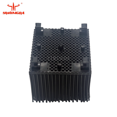 Black Nylon Square Foot Bristle Block untuk OROX Auto Cutter