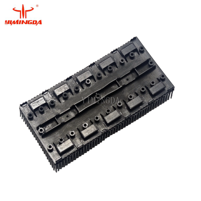 105 * 50mm Nylon Bristle Block Plastik Sikat 131241 / 704323 untuk Pemotong Q25 / FX dengan Bahan Nilon