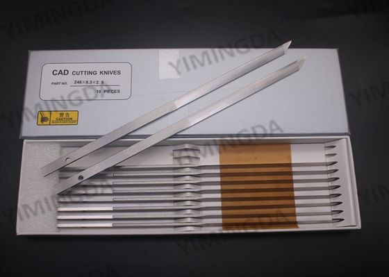 Investronica Cutter Blade 246 * 8.3 * 2.5mm, Bahan HSS & Paket Kotak Perak