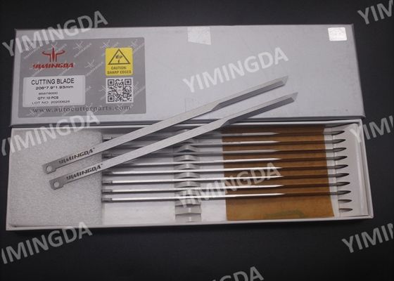 PN85878000 Ukuran 206 * 7.9 * 1.93mm Pisau Pemotong HSS untuk Gerber GTXL Cutter