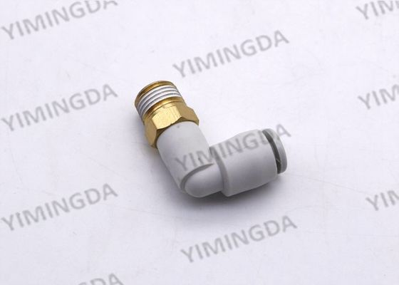 465500570 Pas Suku Cadang Mesin Tekstil Siku Pria 5/32 DIA TBG 1/8 NPT THD