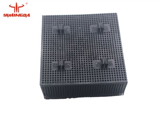 Square Foot Nylon Auto Cutter Bristle Untuk Morgan; Sikat Plastik 100 * 100 * 42mm